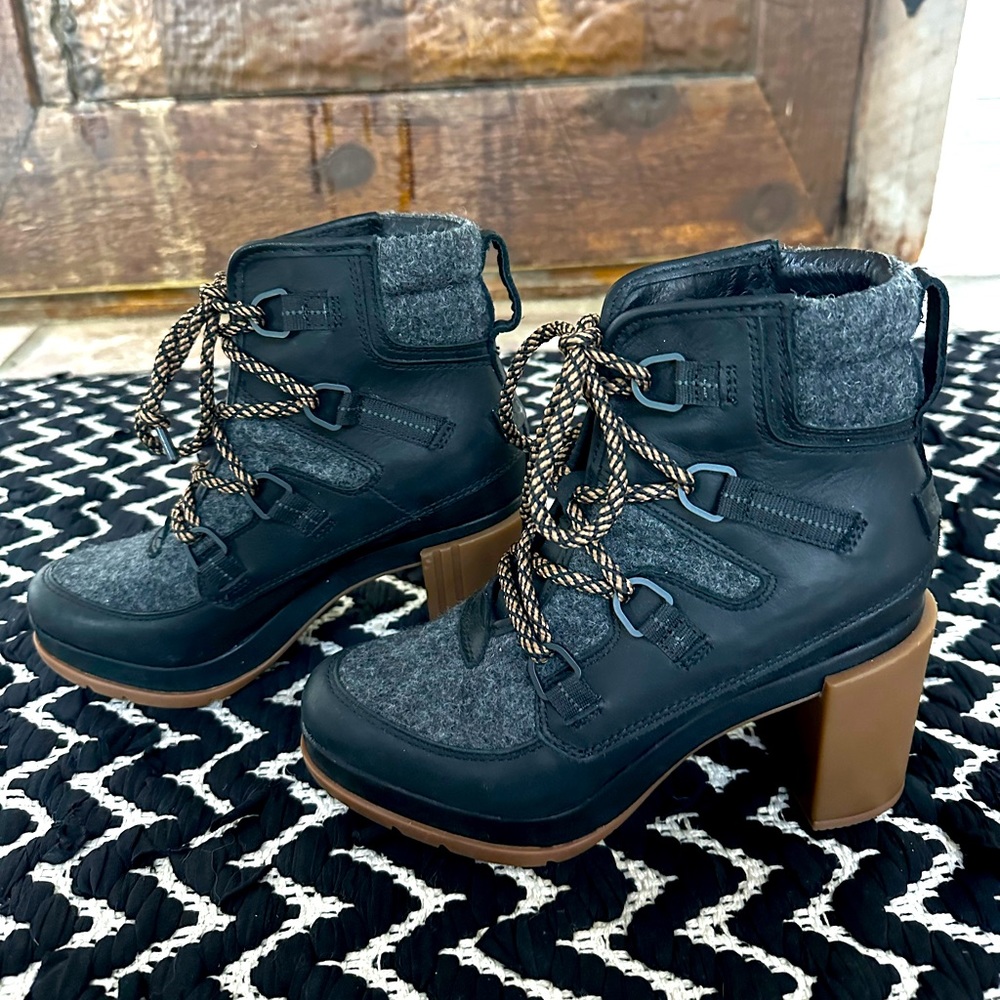 Sorel Rubber Heeled Boots Waterproof